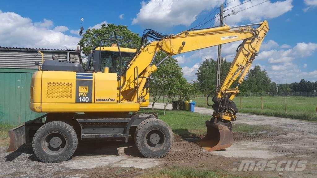 Komatsu PW 140-7 Ratasekskavaatorid
