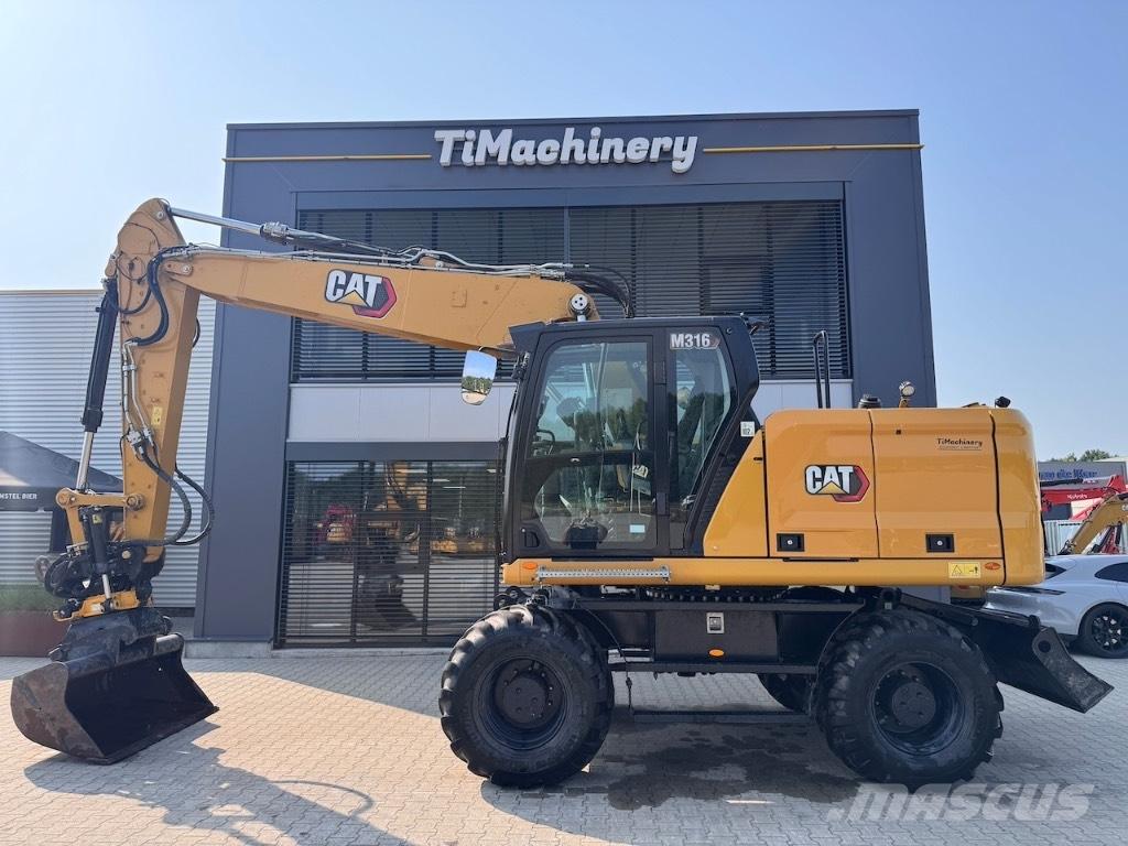 CAT M316 Ratasekskavaatorid