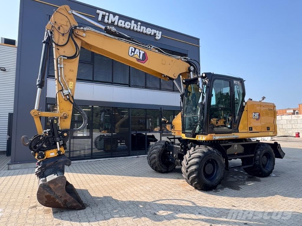 CAT M316 Ratasekskavaatorid