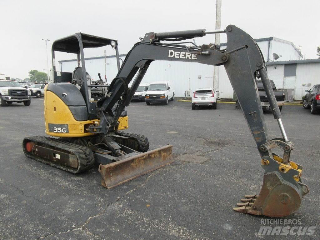 John Deere 35G Roomikekskavaatorid