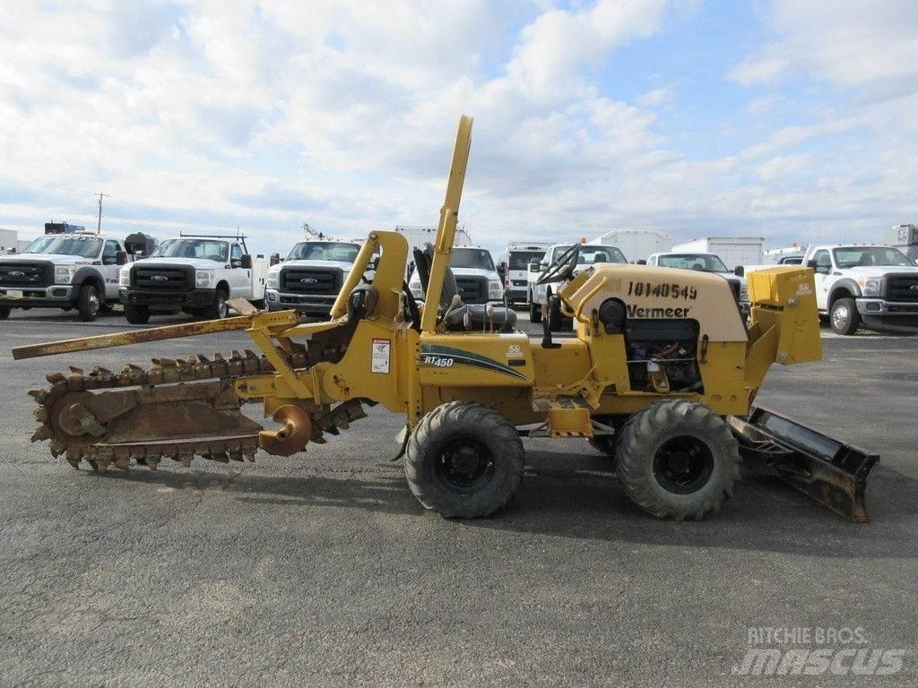 Vermeer RT450 Pinnaselõikurid