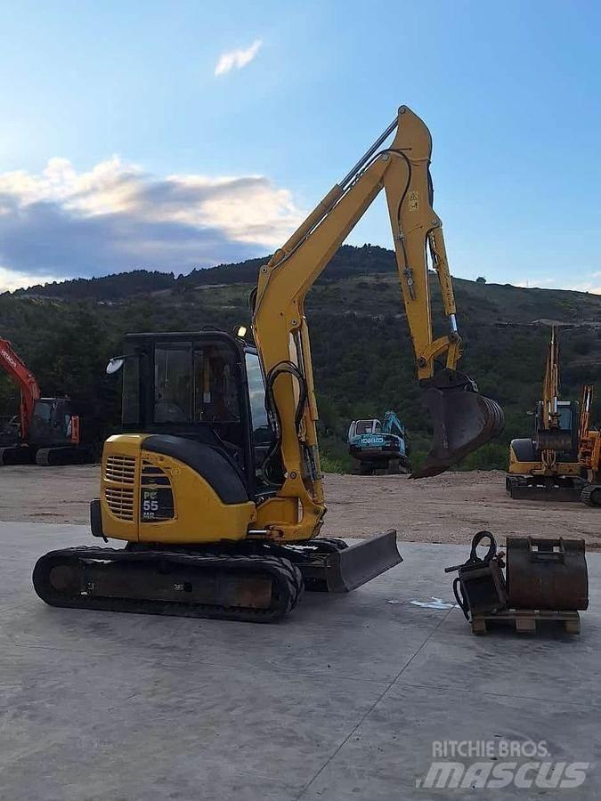 Komatsu PC55 Miniekskavaatorid < 7 t