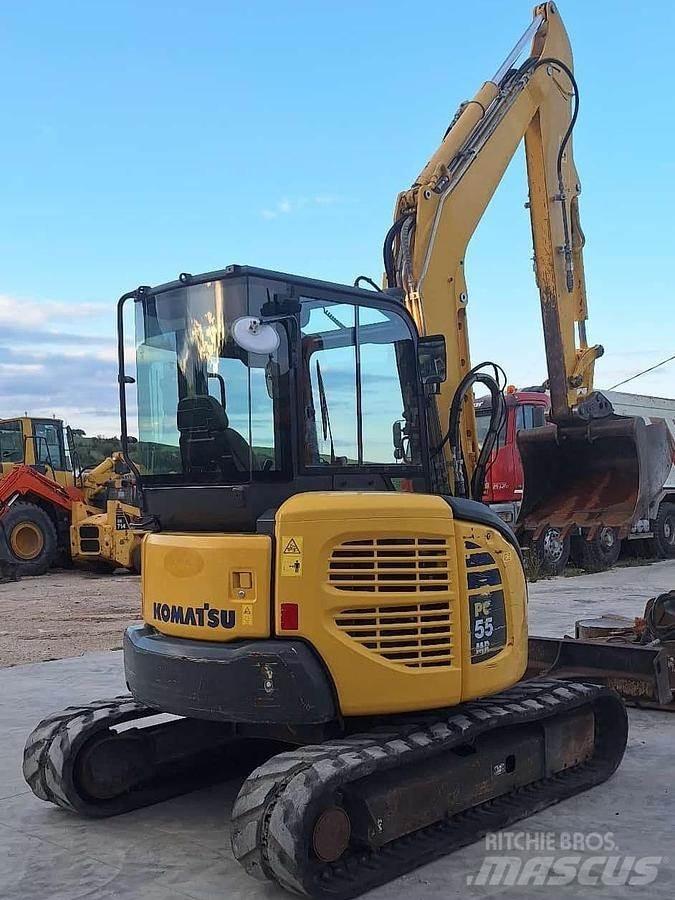 Komatsu PC55 Miniekskavaatorid < 7 t