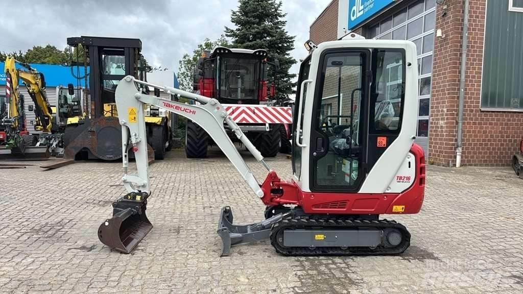 Takeuchi TB216 A Miniekskavaatorid < 7 t