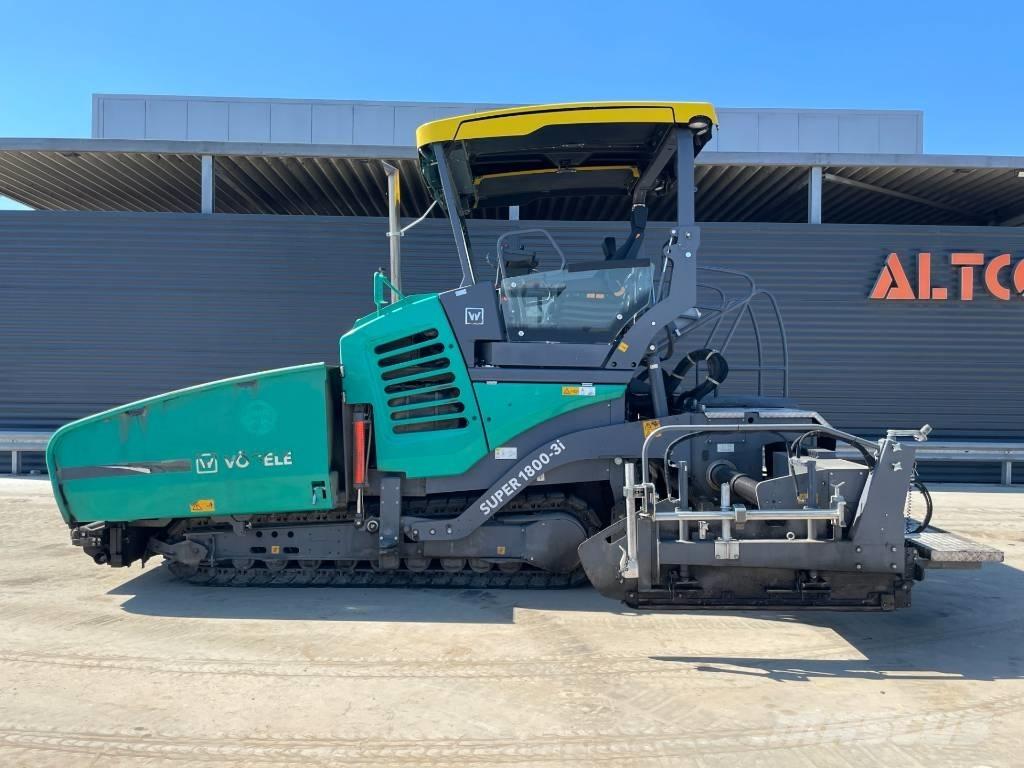 Vögele SUPER 1800-3I Asfaldilaoturid