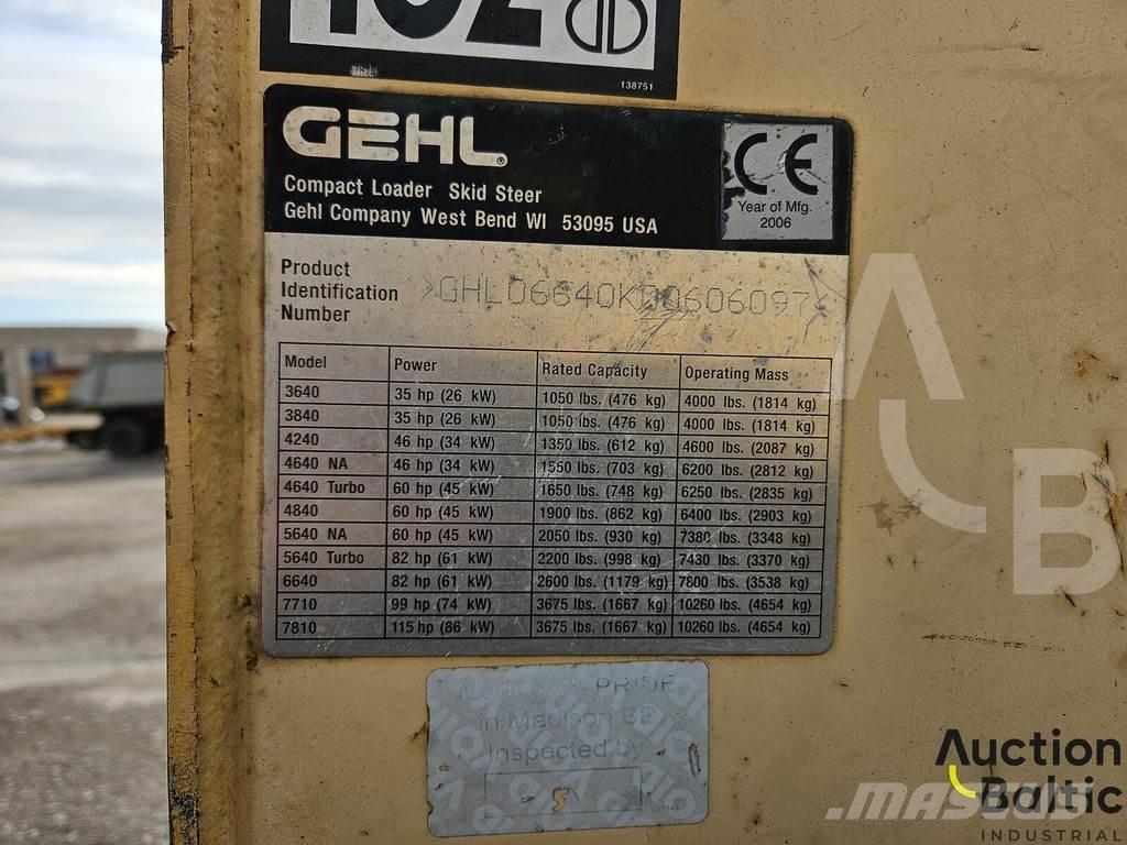 Gehl 6640 Kompaktlaadurid
