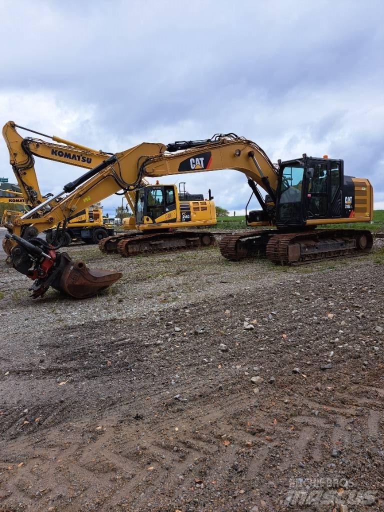 CAT 318 E L Roomikekskavaatorid