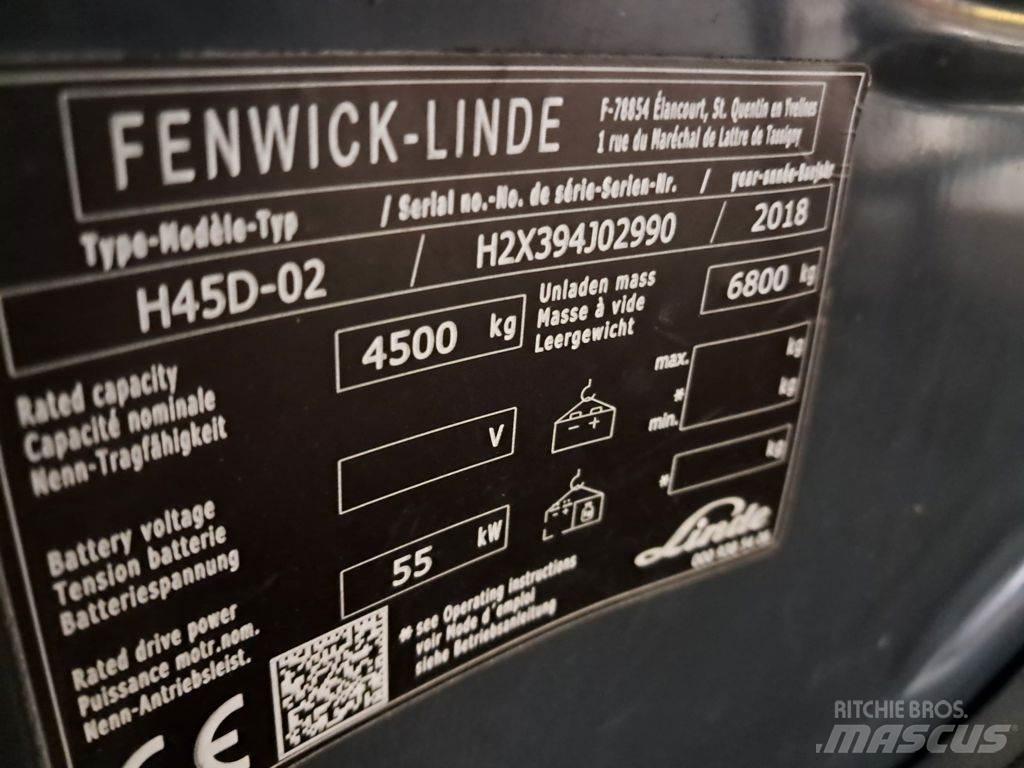 Linde H45D-02 Diiseltõstukid