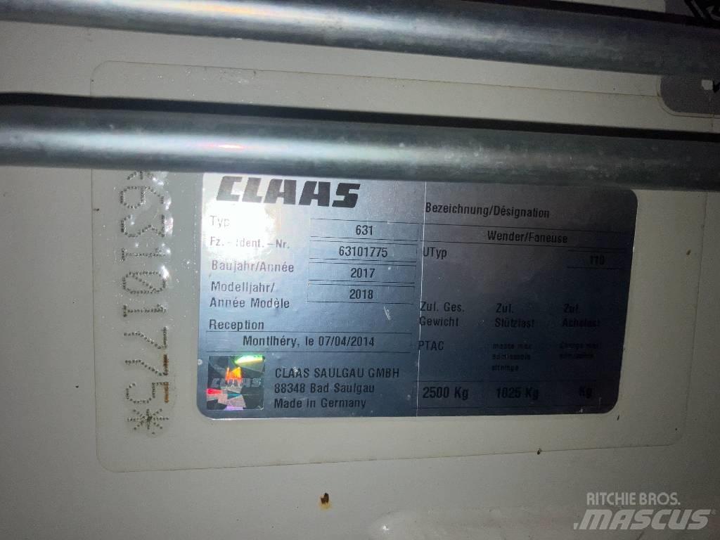 CLAAS VOLTO 1300 T Vaalutid ja kaarutid