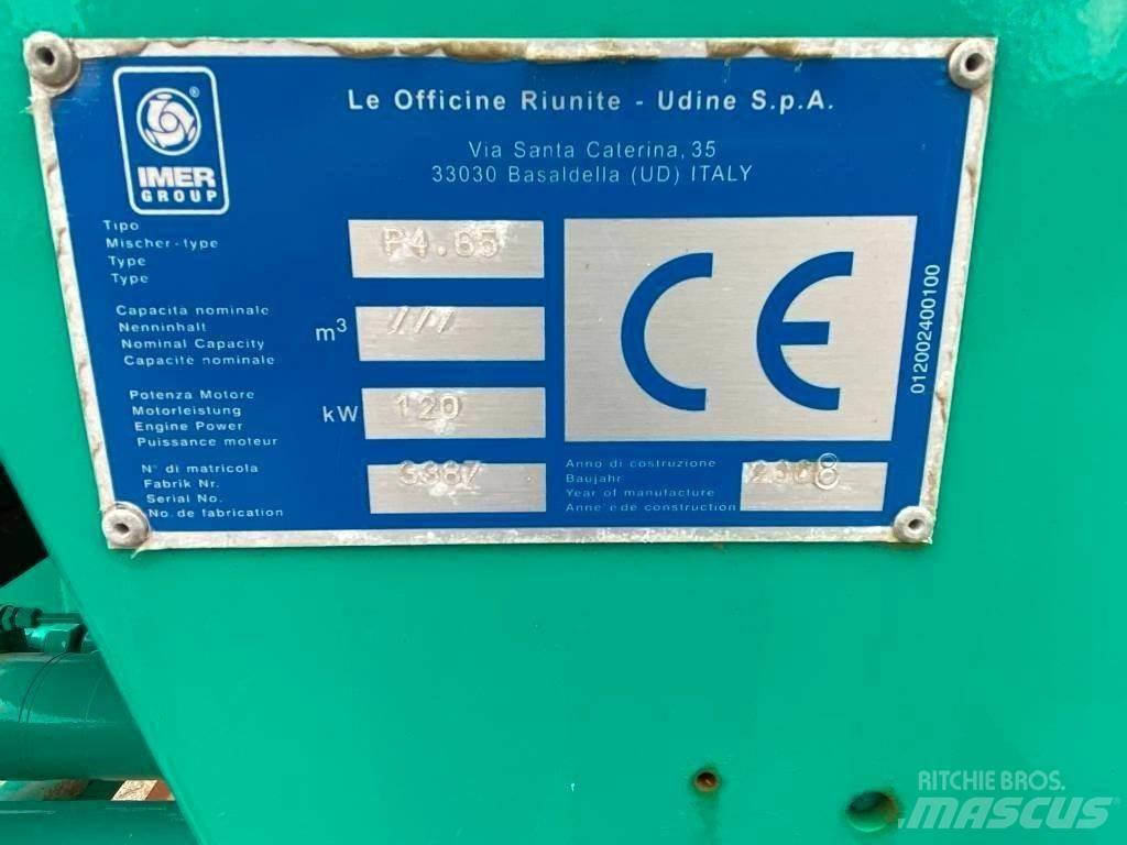 Imer P4.65 - UNUSED Betooni pumpautod