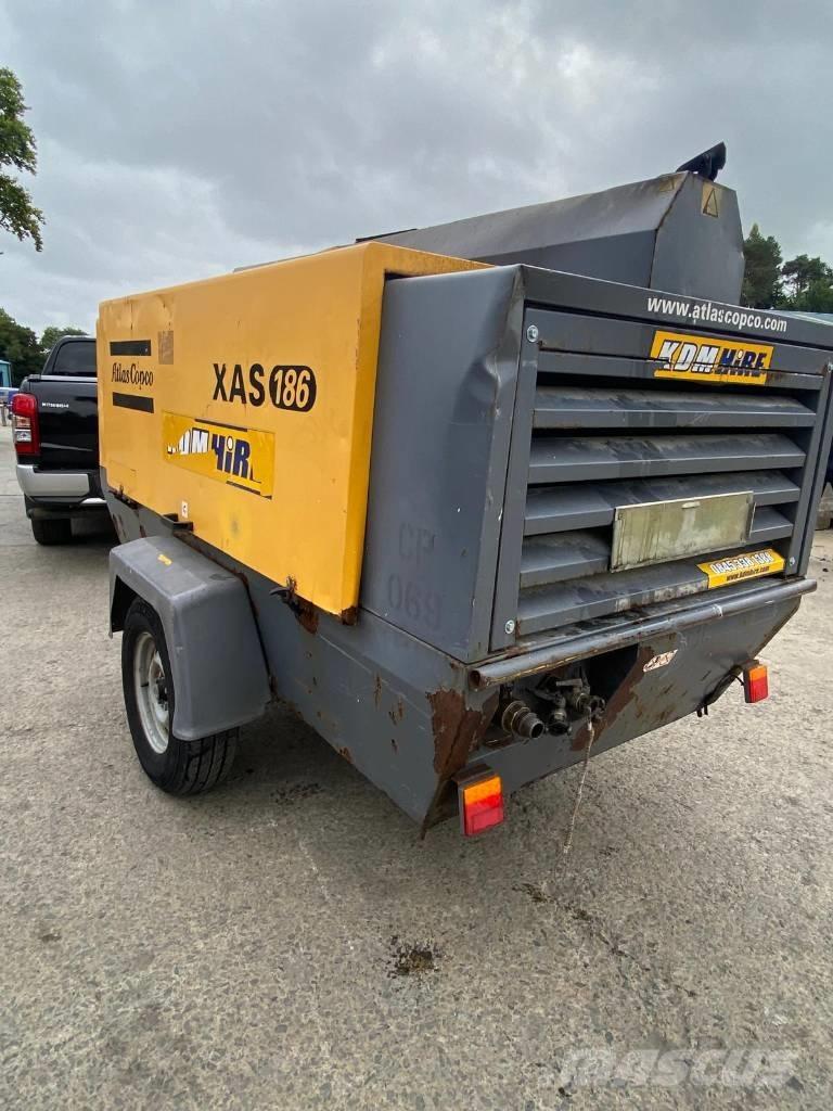 Atlas Copco XAS 186 Kompressorid