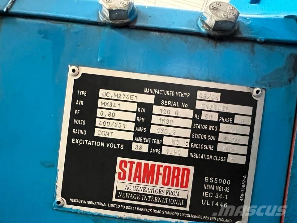 Deutz 120 KVA Diiselgeneraatorid