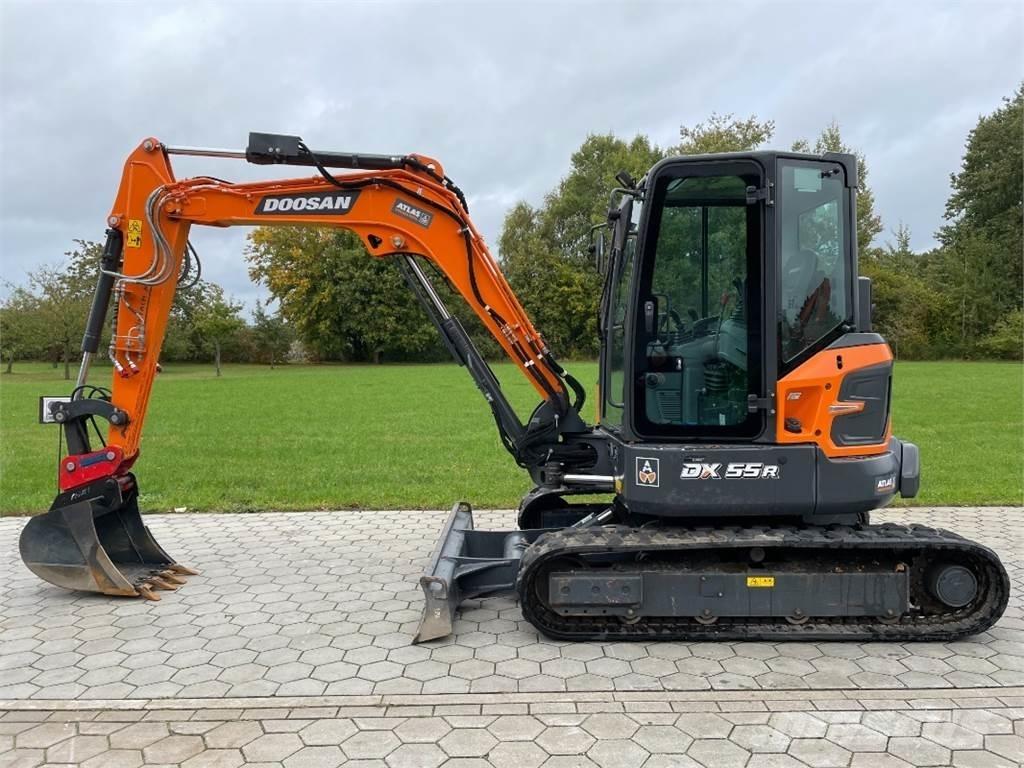 Doosan DX55R-7 Miniekskavaatorid < 7 t