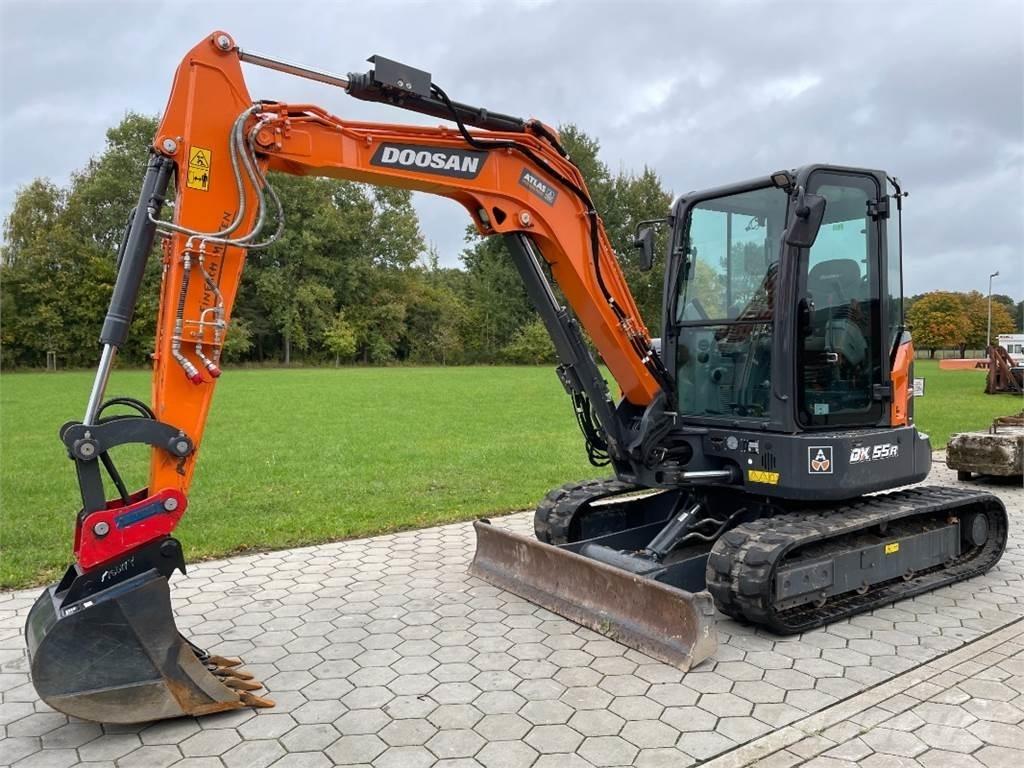 Doosan DX55R-7 Miniekskavaatorid < 7 t