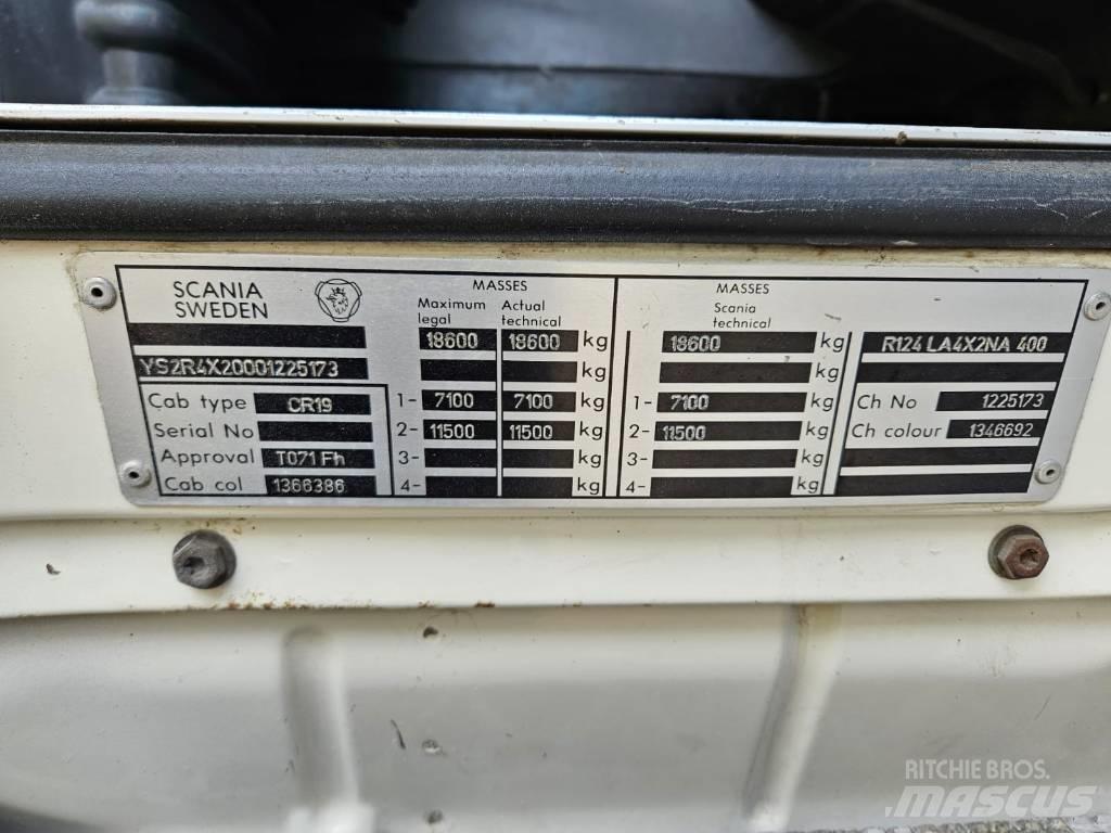 Scania 124 L 400 Sadulveokid