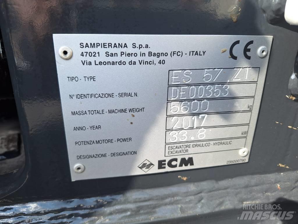 ECM ES 57 ZT Miniekskavaatorid < 7 t