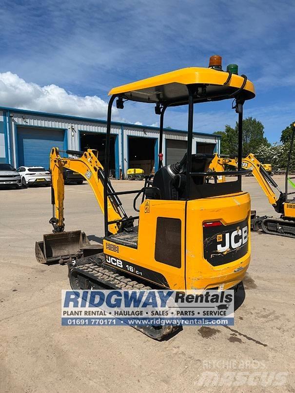 JCB 16 C-1 Miniekskavaatorid < 7 t