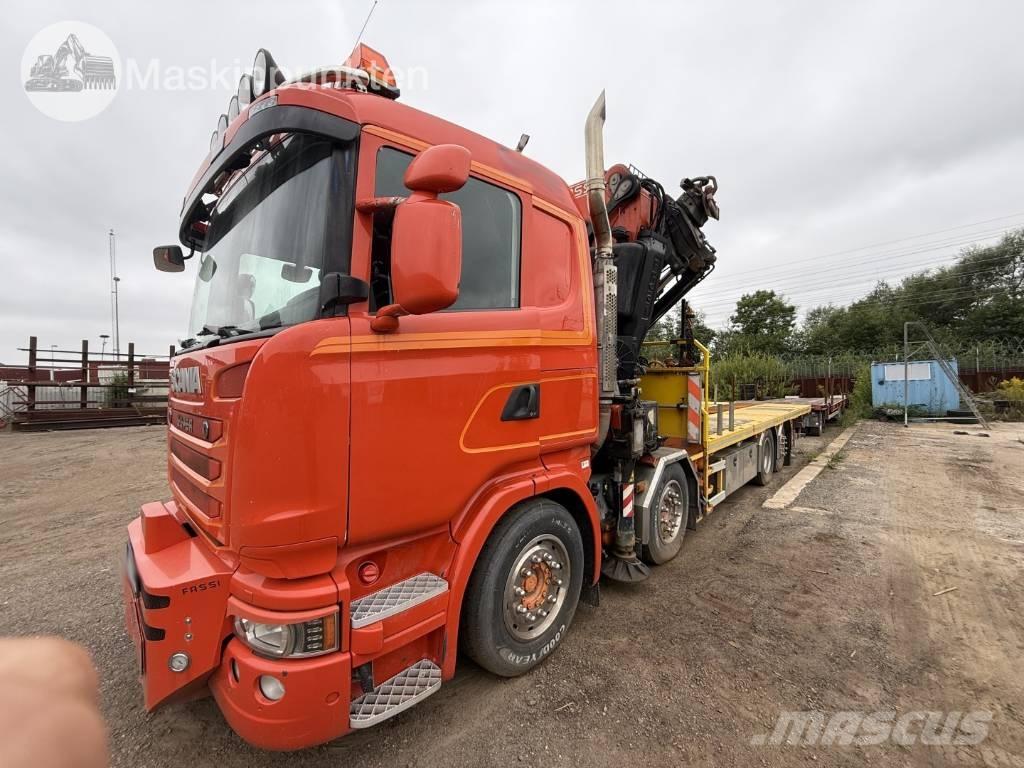 Scania R 450 bodbil Kraanaga veokid