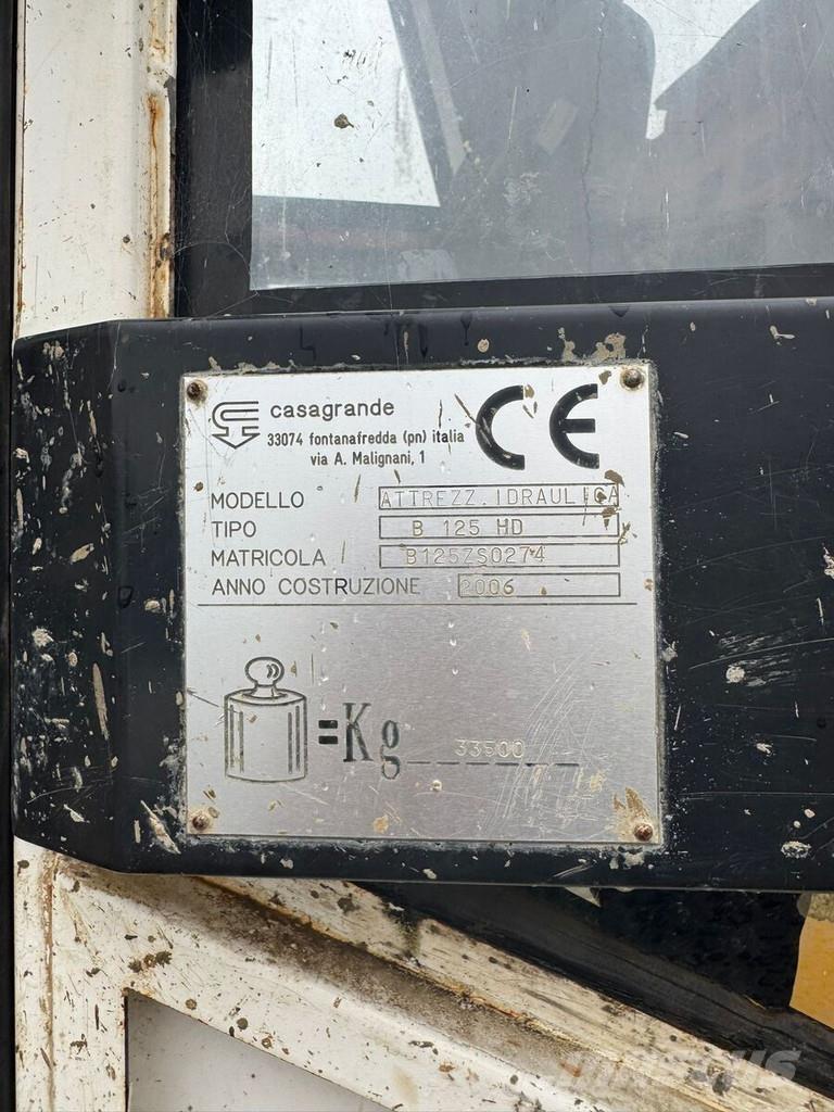 Casagrande B125 Raskepuurid