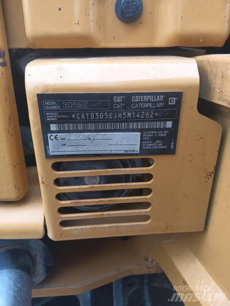 CAT 305 E CR Miniekskavaatorid < 7 t