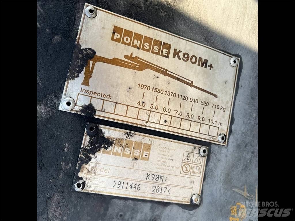 Ponsse K90M+ Forvarderi kraanad