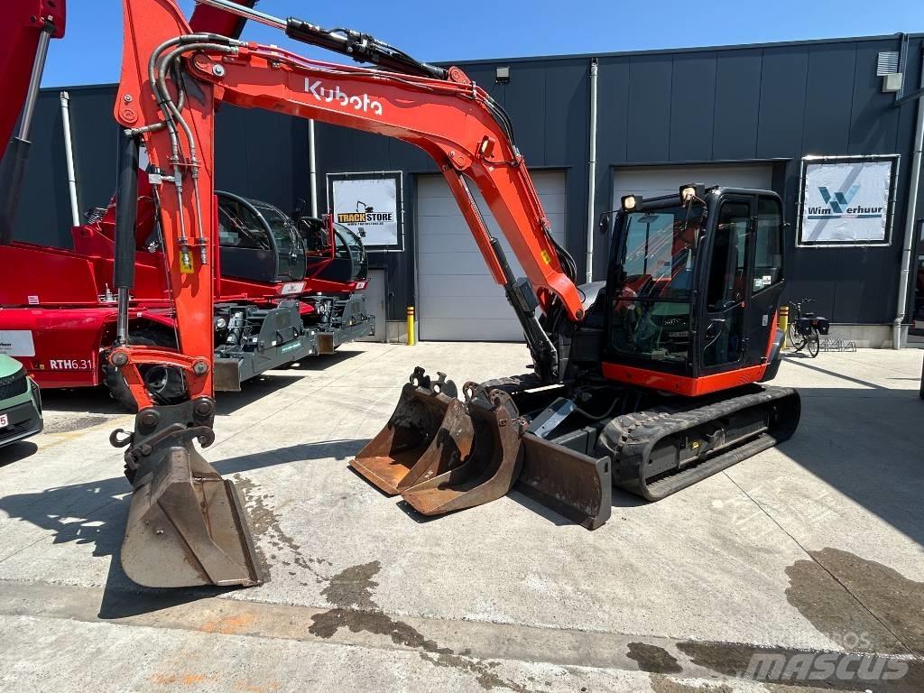 Kubota KX 080-4 Väikeekskavaatorid 7t-12t