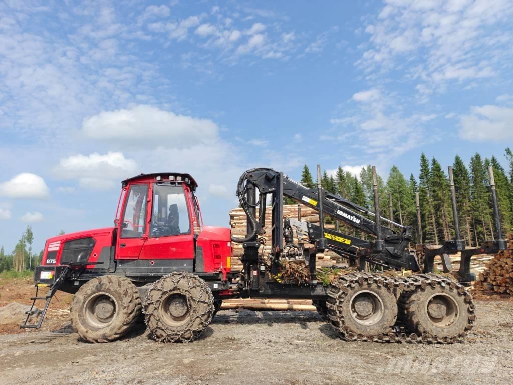 Komatsu 875 Forwarderid