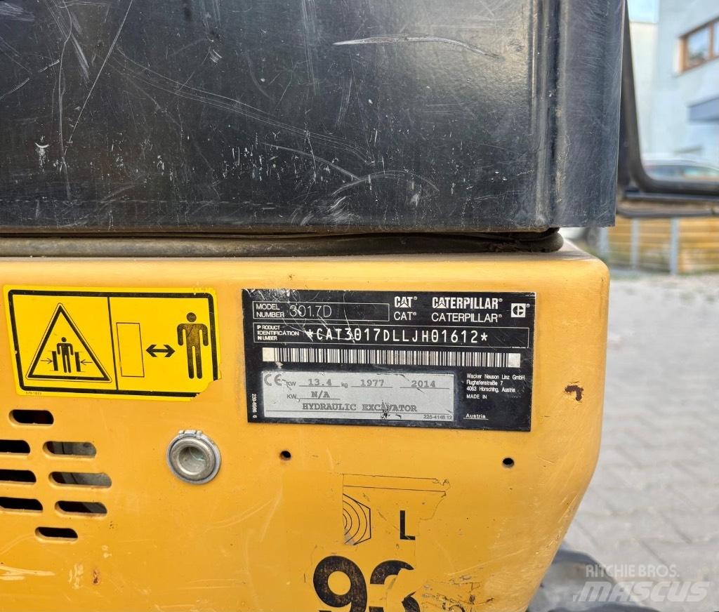 CAT 301.7 D Miniekskavaatorid < 7 t
