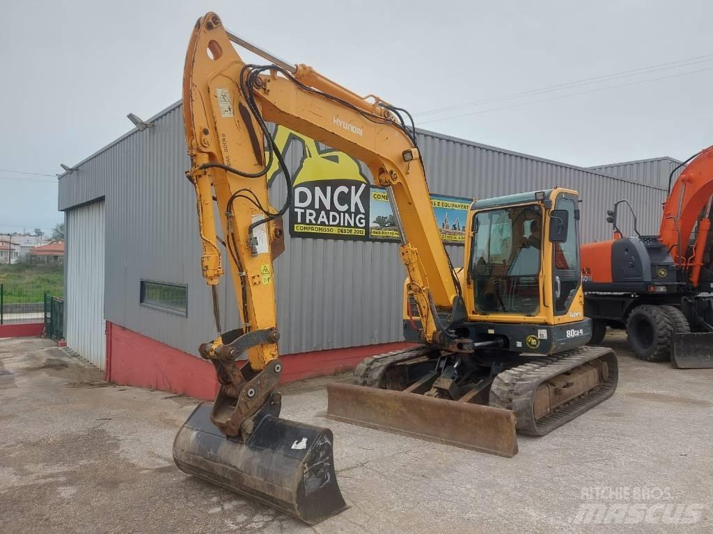 Hyundai R 80 CR Väikeekskavaatorid 7t-12t