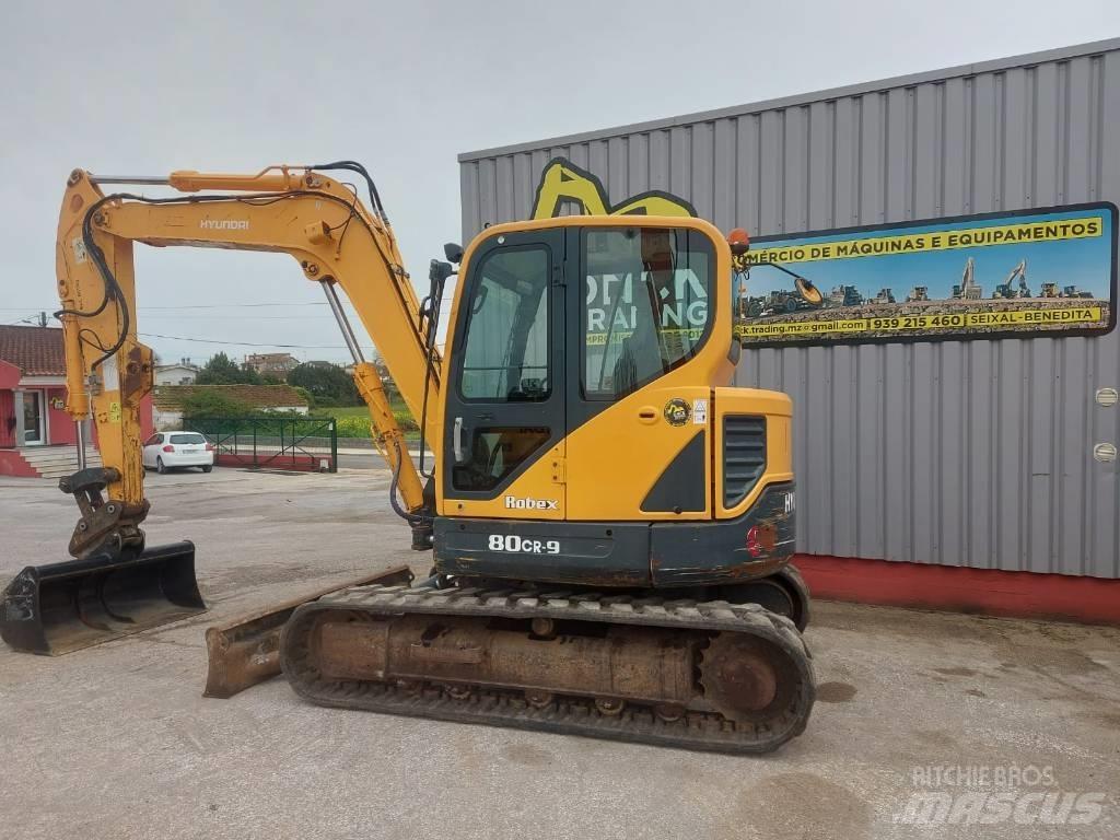 Hyundai R 80 CR Väikeekskavaatorid 7t-12t