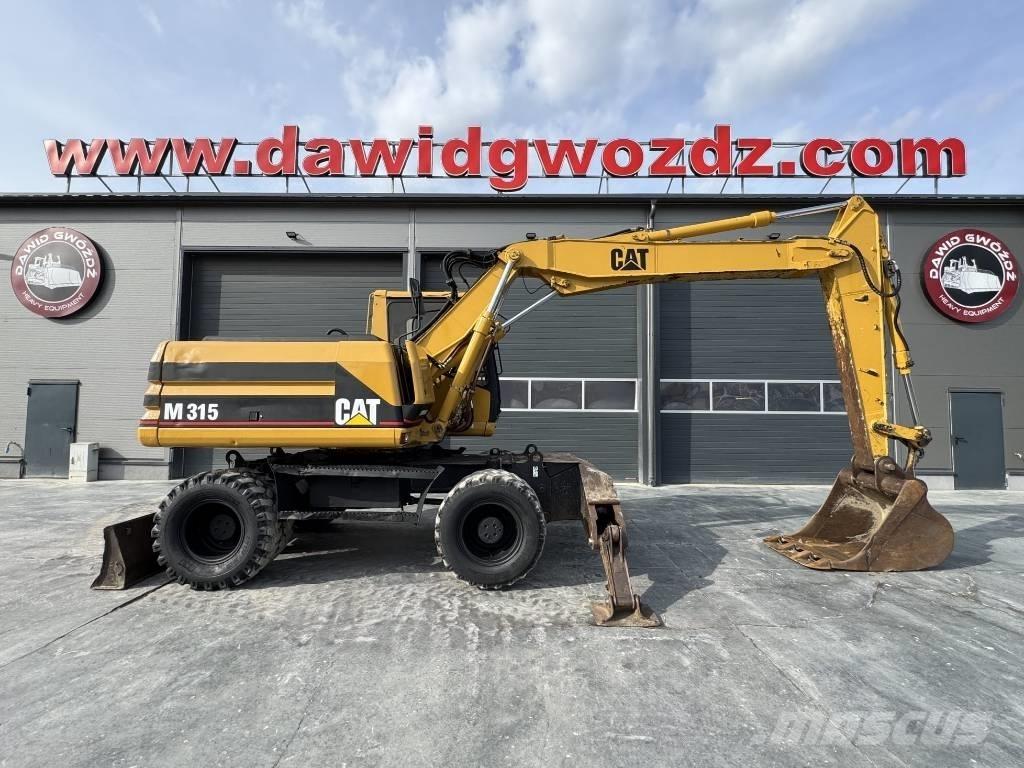 CAT M 315 Ratasekskavaatorid