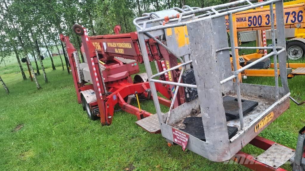 Omme 1650 EBZ Järelveetavad korvtõstukid
