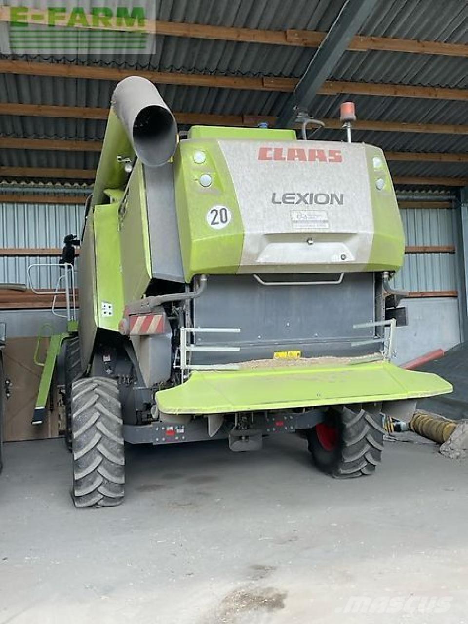 CLAAS lexion 650 Teraviljakombainid