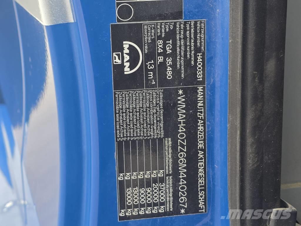 MAN TGA 41.480 Sadulveokid