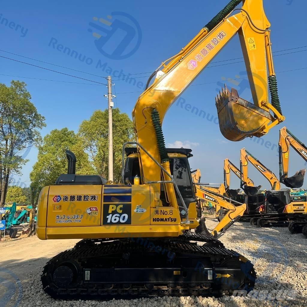 Komatsu PC 160 Roomikekskavaatorid