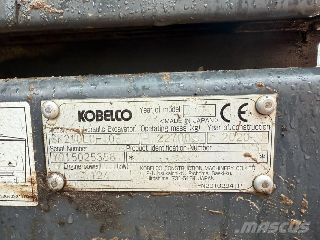 Kobelco SK 210 LC-10 Roomikekskavaatorid