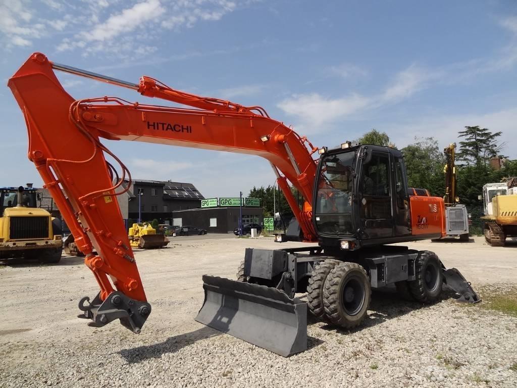Hitachi ZX 160 W Ratasekskavaatorid