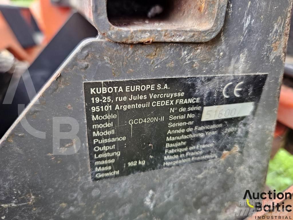 Kubota GCD420N-II Murutraktorid