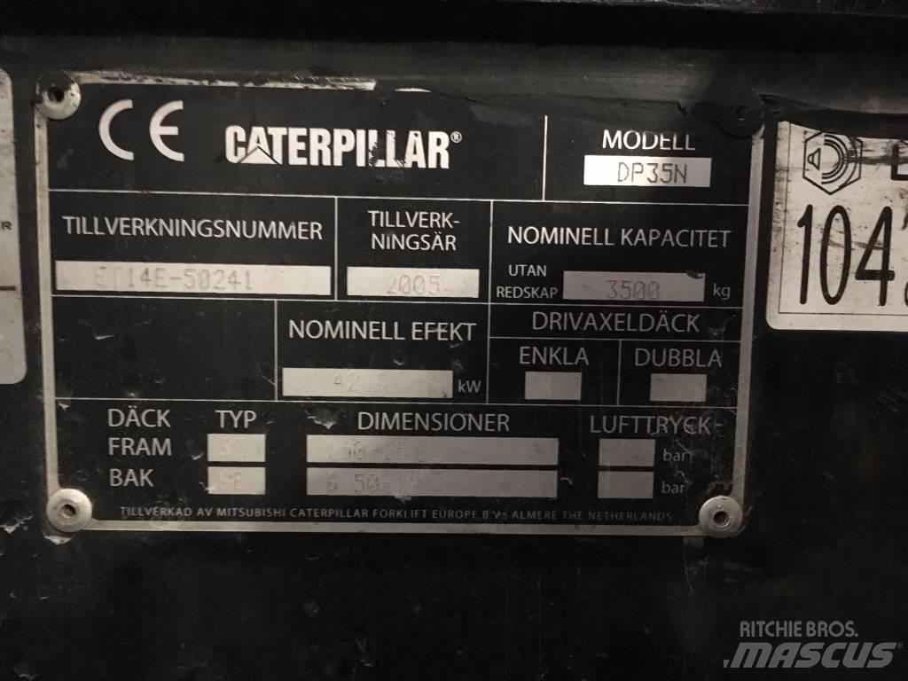 CAT DP 35 N Diiseltõstukid