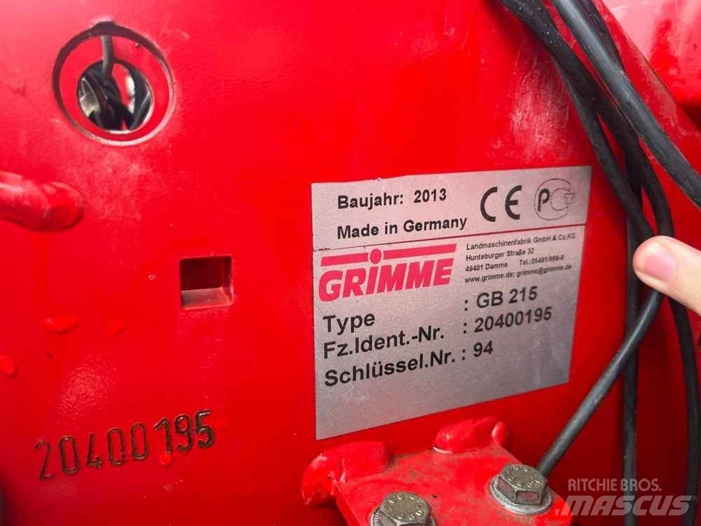 Grimme GB 215 Kartulipanemismasinad