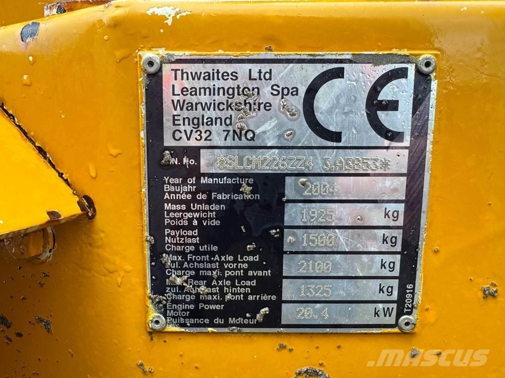Thwaites 1T HT ST Väikekallurid