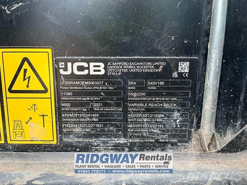JCB 540-180 Teleskooplaadurid