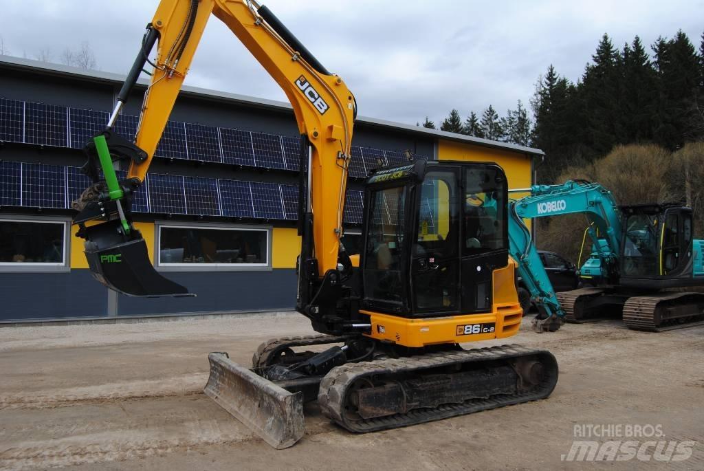 JCB 86 C-2 Väikeekskavaatorid 7t-12t