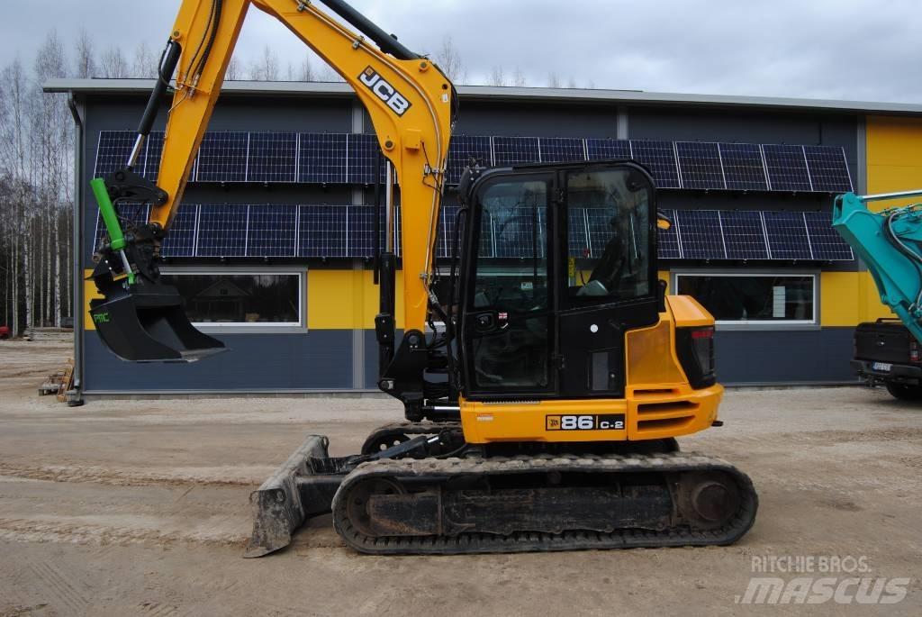 JCB 86 C-2 Väikeekskavaatorid 7t-12t