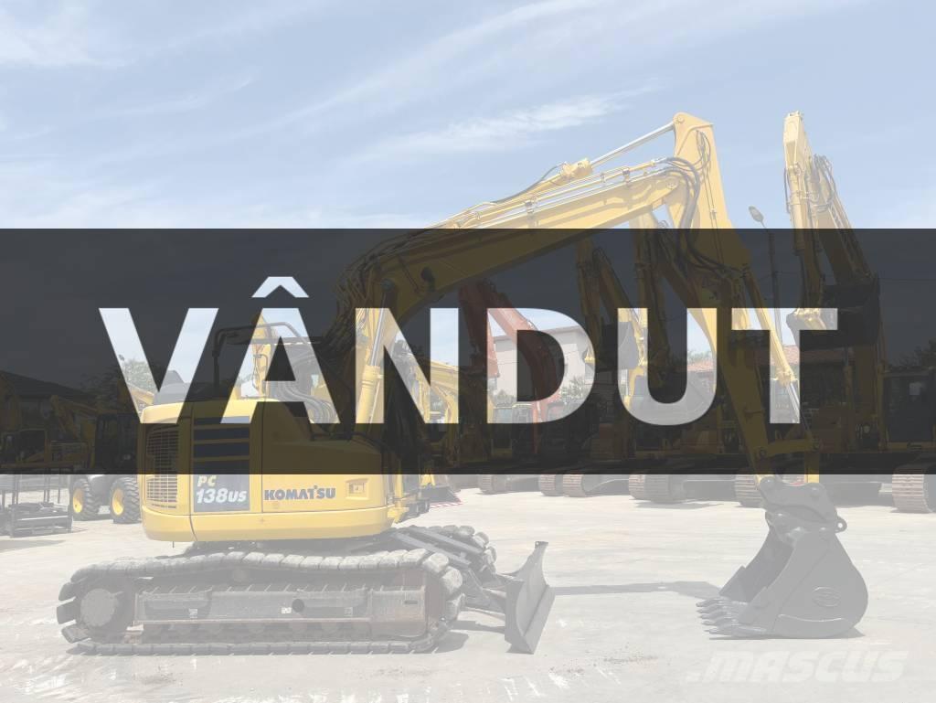 Komatsu PC 138 US Roomikekskavaatorid