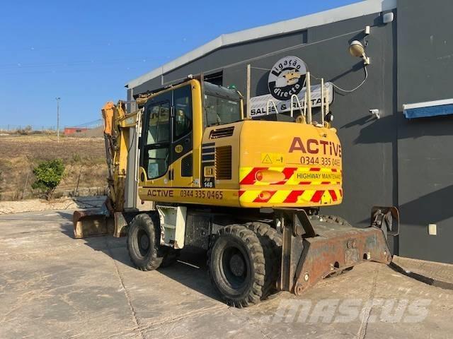 Komatsu PW 148 Ratasekskavaatorid