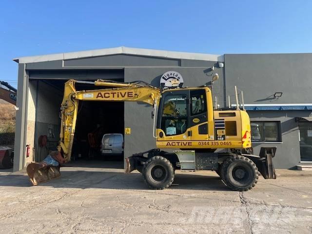Komatsu PW 148 Ratasekskavaatorid
