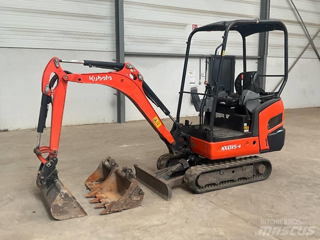 Kubota KX 015-4 Miniekskavaatorid < 7 t
