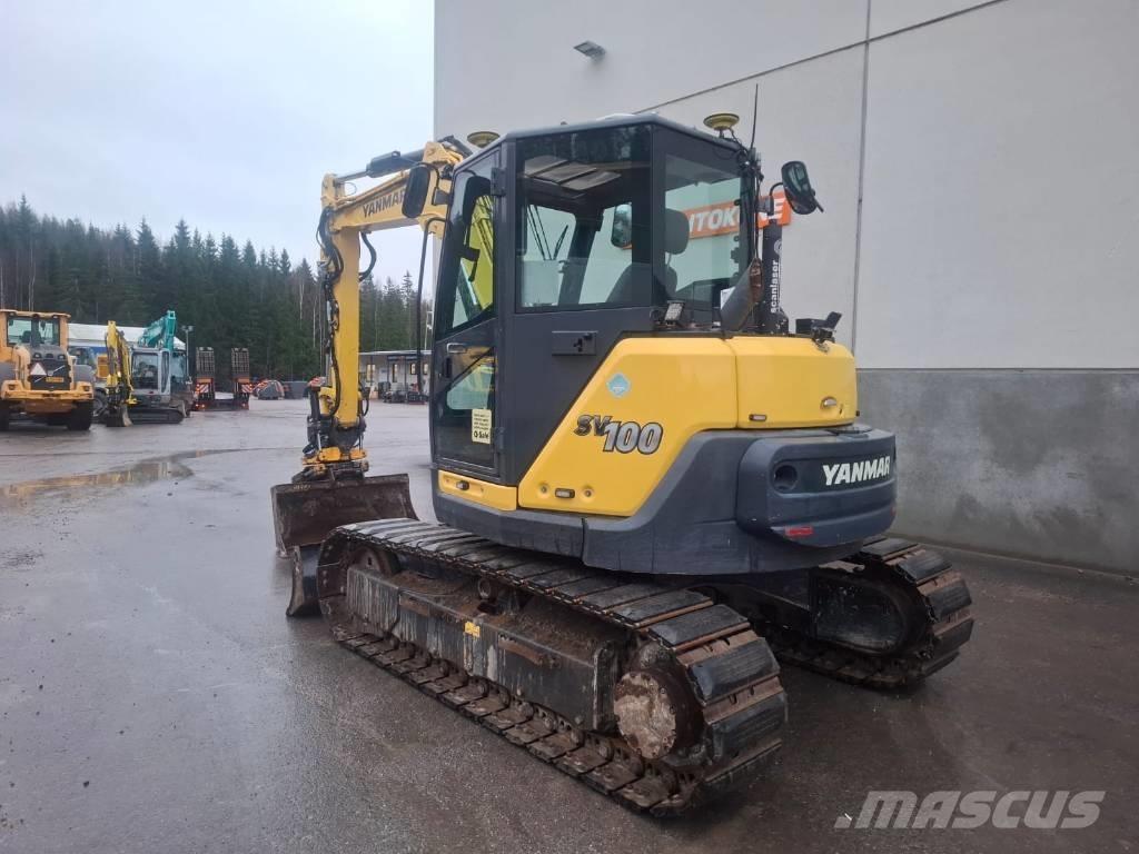 Yanmar SV 100-2A Väikeekskavaatorid 7t-12t