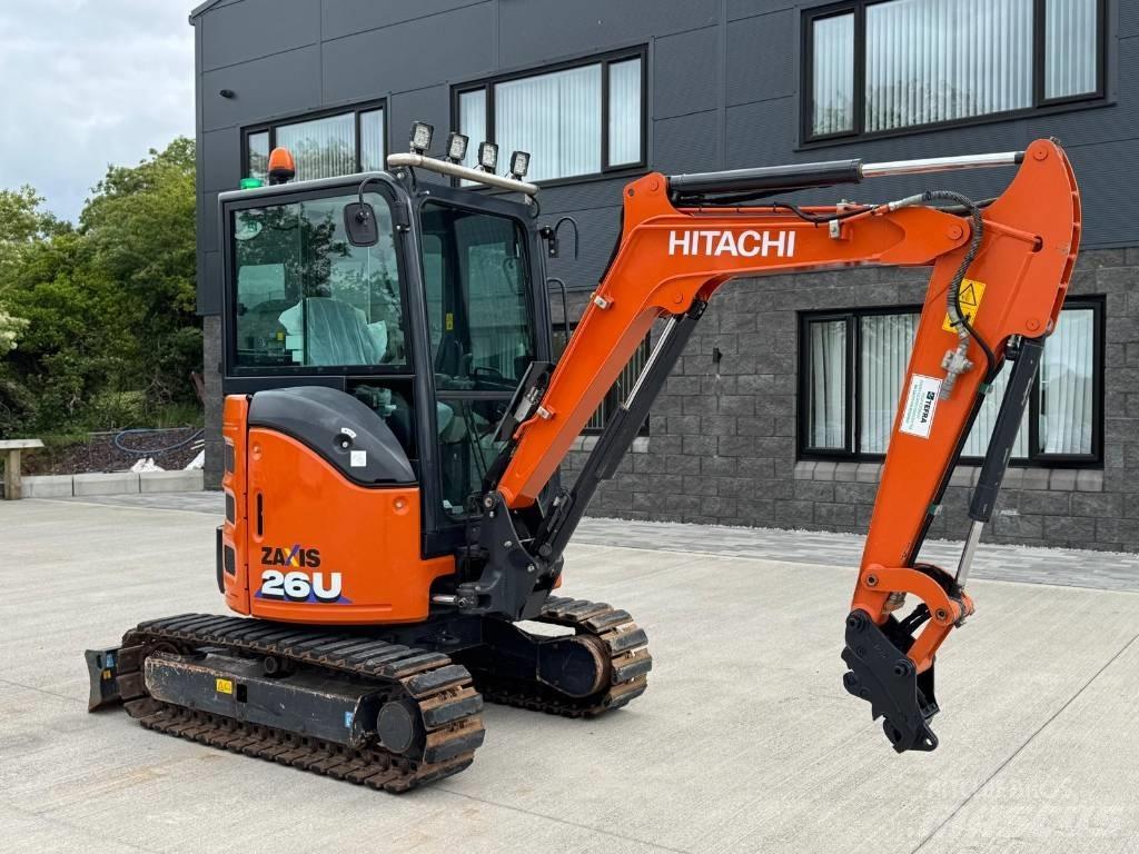 Hitachi ZX 26 U-6CLR Miniekskavaatorid < 7 t